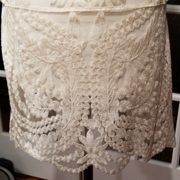 VINTAGE Guipure Lace Boho Style Dress - Picture 6 of 8